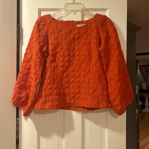 Gorgeous designer Courtney, Washington pucker A-line top